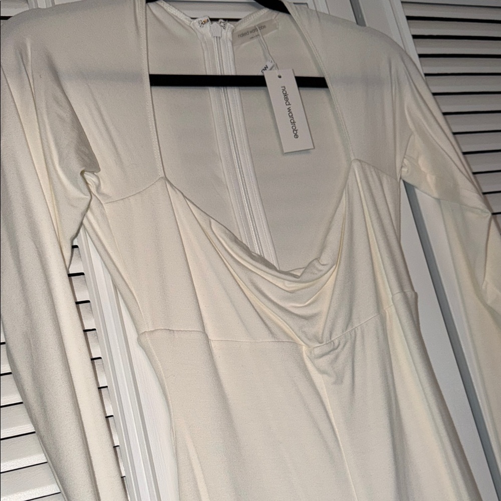 Naked Wardrobe Square Neck Jumpsuit - Picture 3 of 4